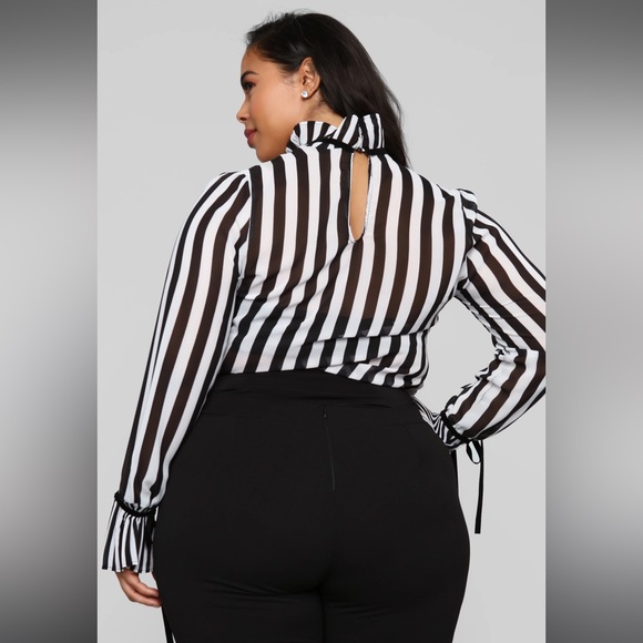 Bodysuit - Black/White - Picture 3 of 9